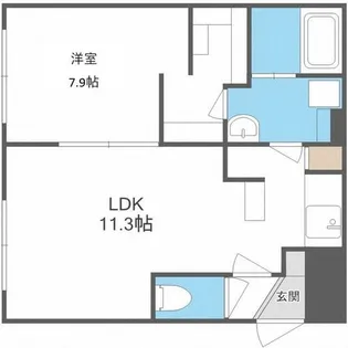 pasa’pas24【2階】の間取り