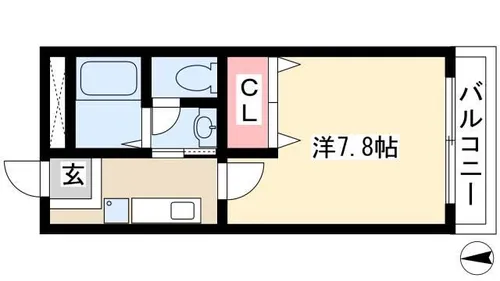日吉の森【103号室】の間取り