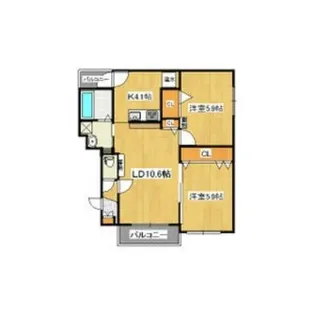 北海道札幌市東区北十八条東19丁目【マンション】の間取り