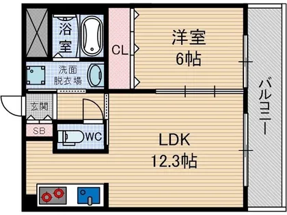 大阪府茨木市彩都やまぶき4丁目【マンション】の間取り