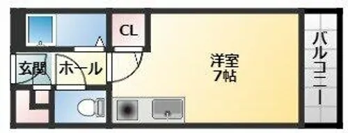 ガーデンイールハイツ【2階】の間取り