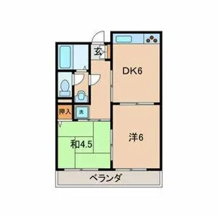 松野ビル西棟【3階】の間取り