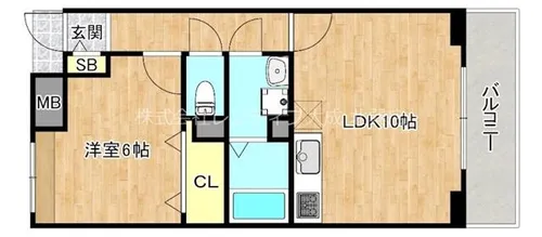 セレンディピティプレシャス【2階】の間取り