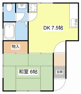ハイツ・アルファ【101号室】の間取り