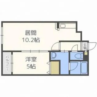 クラッセ円山 EAST【1階】の間取り