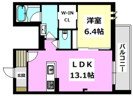 シャーメゾン エレガンス【3階】の間取り