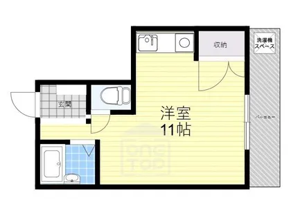 ジェイハーム高槻【3階】の間取り