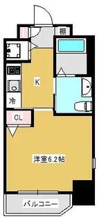 ファーストフィオーレ神戸元町【2階】の間取り