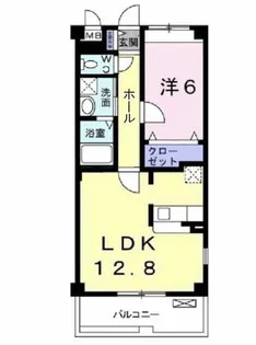 サニーキャンプ東雲Ⅱ【3階】の間取り