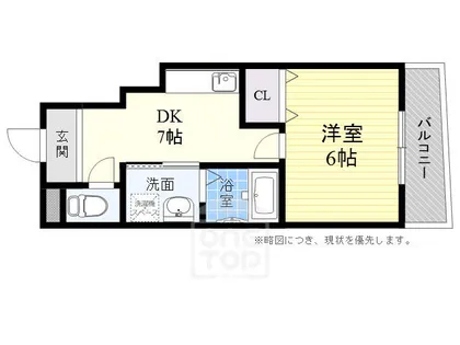 リーフジャルダン富田駅前【1階】の間取り