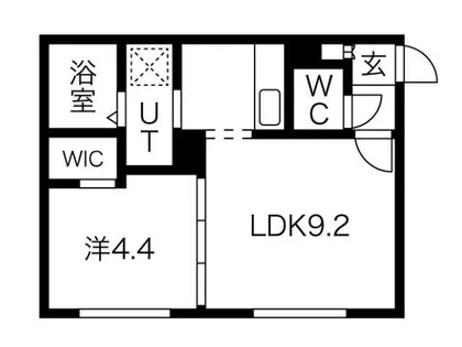 EVERGREEN KOSEI【4階】の間取り
