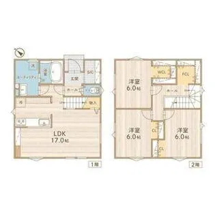 北海道札幌市北区篠路一条11丁目【一戸建】の間取り