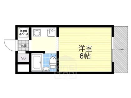 ジョイフル富田【3階】の間取り