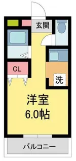 ダイドーメゾン西宮北口XIII【103号室】の間取り