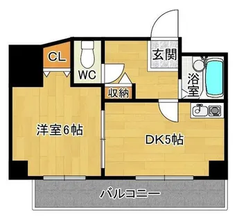 大阪府大阪市東淀川区柴島1丁目【マンション】の間取り