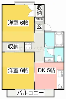 ロイヤルMAKI【203号室】の間取り