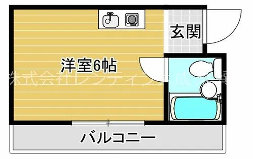 大阪府東大阪市寿町3丁目【マンション】の間取り
