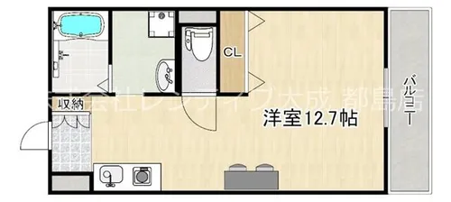 大阪府大阪市旭区赤川2丁目【アパート】の間取り