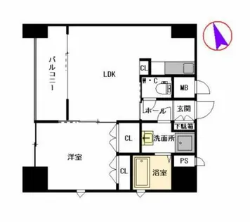 福岡県福岡市南区井尻4丁目【マンション】の間取り