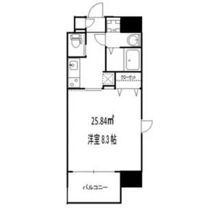 大阪府大阪市都島区片町1丁目【マンション】の間取り