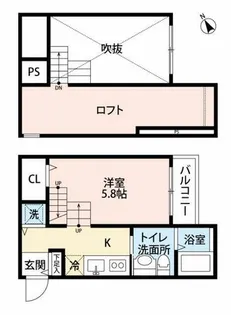Bau Hause Ⅱ【1階】の間取り