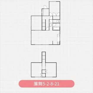 北海道札幌市南区簾舞五条2丁目【一戸建】の間取り