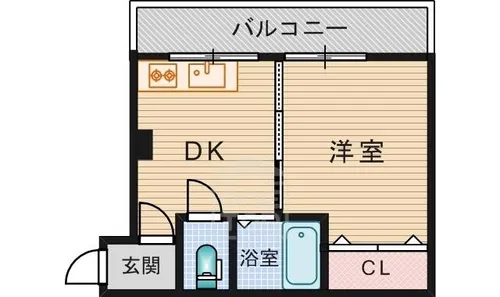 シャトーポポ【4階】の間取り