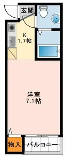 大阪府松原市天美東6丁目【マンション】の間取り