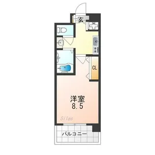 CASA GRAN洛西【4階】の間取り