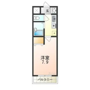 ルーチェⅠ番館【3階】の間取り