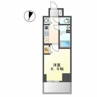 M-Luxe丸の内(エムリュクス)【12階】の間取り