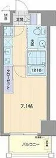ライブコート千種【13階】の間取り