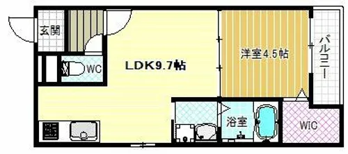 シャルマンエイトⅡ番館【3階】の間取り