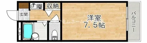 エスポワール新金岡【3階】の間取り