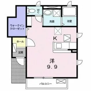 メゾン バルーンフラワー【1階】の間取り