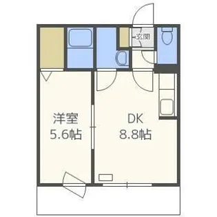 ラフィナート近代美術館【3階】の間取り