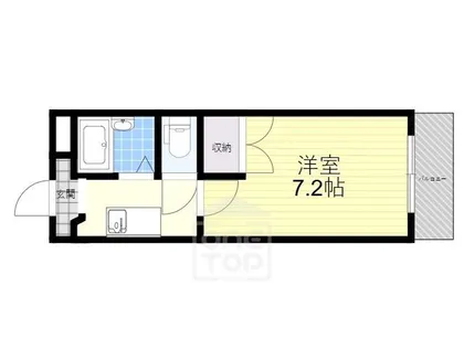 サンライン富田丘【6階】の間取り