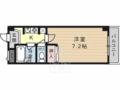 サンライン富田丘【7階】の間取り