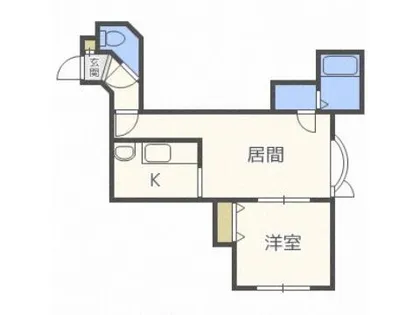 トロンシェ【102号室】の間取り