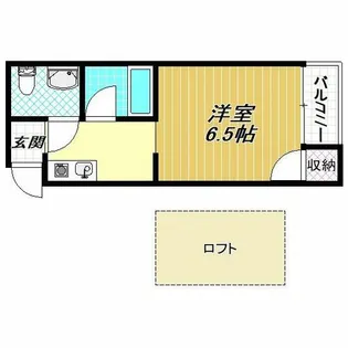 第六セイワコート【2階】の間取り
