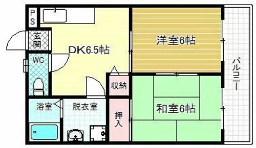 エポアール 西浦【3階】の間取り