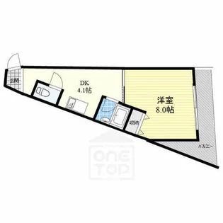メイプルテラス【2階】の間取り