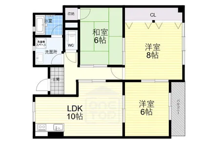 セブンハイム【2階】の間取り
