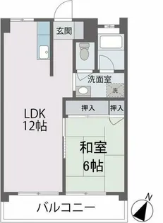 メゾン住吉【9階】の間取り