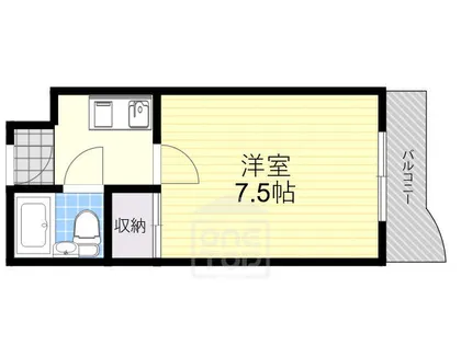松下マンション【3階】の間取り