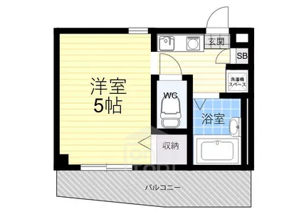 アルビヨン千里丘【2階】の間取り
