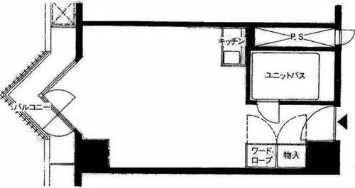 栄マンションS棟【11階】の間取り
