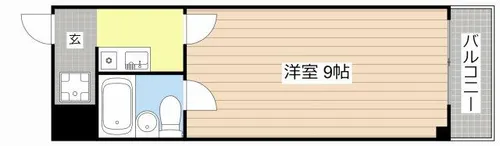 サンクリエート彦根【301号室】の間取り