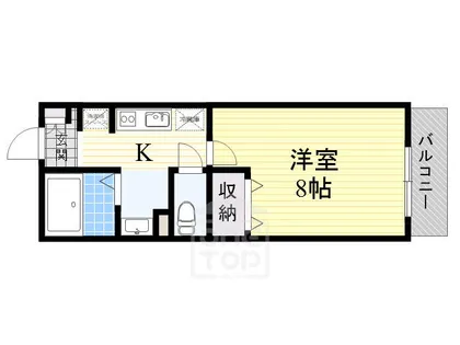 カーサ・ブリランテ【7階】の間取り