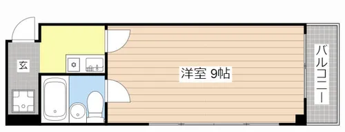 サンクリエート彦根【403号室】の間取り